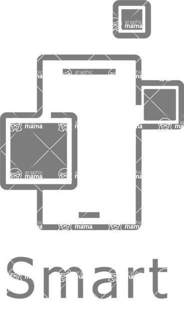 Business Logo Templates - vector graphics in a pack from GraphicMama - Mobile App Company Logo Design